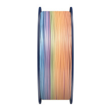 3D Spausdinimo Filamentas - Sunlu PLA+ Šilkinis Filamentas 1,75 mm 200-210°C Vaivorykštė (04)