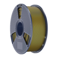 3D Printing Filament - Sunlu PLA+ Silky Two-Color Filament 1.75mm Black / Gold