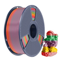 3D Printing Filament - Sunlu PLA Filament Rainbow 1.75mm ±0.02 mm Dimensional Accuracy Rainbow