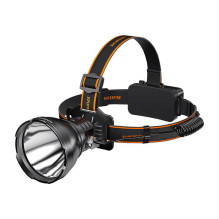 Flashlight - Superfire HL60 2300lm, 330m, USB-C rechargeable, IP44
