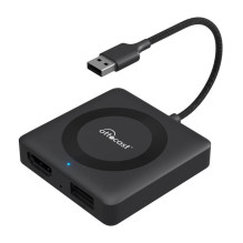 Adapteris - Ottocast MAX CA361-C4 CarPlay, Android Auto, HDMI, USB 2.0