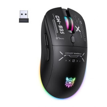Žaidimų pelė - ONIKUMA CW953 6 Mygtukų 800-12800 DPI Belaidė Bluetooth 2,4 GHz USB-C RGB Juoda