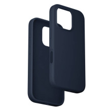 Telefono dėklas - Vention KUHL0-30 skystas silikonas iPhone 16 Pro MagSafe mėlynas Telefono dėklas - Vention KUHL0-30 skystas silikonas iPhone 16 Pro MagSafe mėlynas