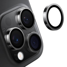 Phone Lens Protectors - Torras Lensguard for iPhone 16 / 16 Plus 9H+ Black