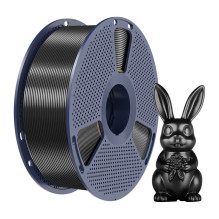 3D Printing Filament - Sunlu PLA+ Silk Filament, Dimensional Accuracy ±0.02 mm, Black 3D Printing Filament - Sunlu PLA+ Silk Filament, Dimensional Accuracy ±0.02 mm, Black