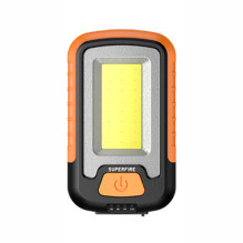 Dirbtuvinis Žibintas - Superfire G21 650lm, Įkraunamas 1800mAh, USB Juodas Dirbtuvinis Žibintas - Superfire G21 650lm, Įkraunamas 1800mAh, USB Juodas