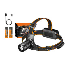 Lighting Tool - Superfire HZ01 395 nm UV LED Headlamp With Motion Sensor, IP44, Black