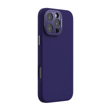 Telefono dėklas - Nillkin LensWing Magnetic Case iPhone 16 Pro Max Liquid Silicone Purple