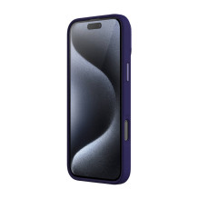 Telefono dėklas - Nillkin LensWing Magnetic Case iPhone 16 Pro Max Liquid Silicone Purple