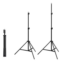 Foto studijos įranga - Puluz PKT5204 fono laikiklio sistema 2x2m raudona žalia mėlyna