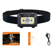 Žibintas - Superfire X30 340 lm, 130 m, USB įkraunamas Žibintas - Superfire X30 340 lm, 130 m, USB įkraunamas