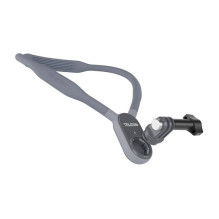 Camera Accessory - Telesin Neck Mount for Sports Cameras and Phones, Magnetic, Flexible, Gray