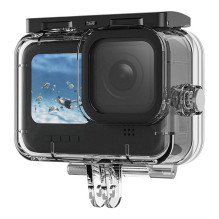 Kameros dėklas - Telesin atsparus vandeniui dėklas rinkinys GoPro Hero 12 / 11 / 10 / 9, 45m gylis