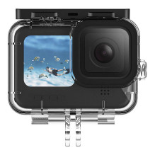 Kameros dėklas - Telesin atsparus vandeniui dėklas rinkinys GoPro Hero 12 / 11 / 10 / 9, 45m gylis