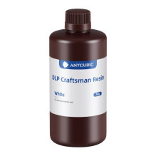 3D Printing Resin - AnyCubic Craftsman DLP Resin 35s Cure Time White 3D Printing Resin - AnyCubic Craftsman DLP Resin 35s Cure Time White