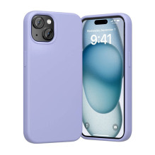 Dėklas - Vention KUFV0-20 Silikoninis dėklas iPhone 15 Plus, MagSafe, Violetinis Dėklas - Vention KUFV0-20 Silikoninis dėklas iPhone 15 Plus, MagSafe, Violetinis