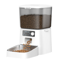 Animal Feeding - Oneisall PFD001 Pro Automatic Feeder 1.2kg Capacity White Animal Feeding - Oneisall PFD001 Pro Automatic Feeder 1.2kg Capacity White