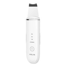 Health and Personal Care - Ultrasonic Skin Scrubber ANLAN ALCPJ07-02 Deep Cleansing White Health and Personal Care - Ultrasonic Skin Scrubber ANLAN ALCPJ07-02 Deep Cleansing White