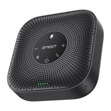 Konferencijų Garsiakalbis - EMEET OfficeCore M0 Plus 4-Mikrofonų Rinkinys, USB-C, Bluetooth, Juoda Konferencijų Garsiakalbis - EMEET OfficeCore M0 Plus 4-Mikrofonų Rinkinys, USB-C, Bluetooth, Juoda