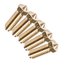 3D Spausdintuvo Purkštukas - Anycubic Kobra 2 Serijos 0.4 mm Žalvariniai Purkštukai 5 Vnt. Pakuotė