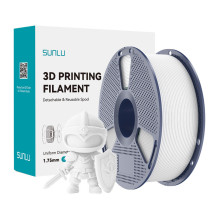 3D Spausdinimo Filamentas - Sunlu PLA+ 1,75 mm Patvarus Aukšto Smūgio Atsparumo Baltas 3D Spausdinimo Filamentas - Sunlu PLA+ 1,75 mm Patvarus Aukšto Smūgio Atsparumo Baltas