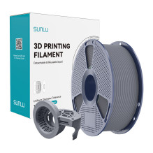 3D Printing Filament - Sunlu PETG High Speed Matte 1.75mm Gray 3D Printing Filament - Sunlu PETG High Speed Matte 1.75mm Gray