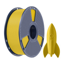 3D Spausdinimo Filamentas - Sunlu PLA Didelio Greičio 100 mm / s Geltona