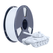 3D Spausdinimo Filamentas - Sunlu PLA+ Didelio Greičio 1.75 mm Siūlas, Didelis Smūgio Atsparumas, Balta