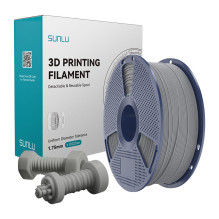 3D spausdinimo gija - Sunlu ABS Didelio Greičio, 350 mm / s, Šilumos Išsiplėtimas 91°C, Pilka