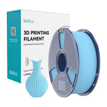 3D Spausdinimo Filamentas - Sunlu PLA Classic Blue 1,75 mm 190-230°C Matinis Mėlynas