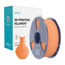 3D Spausdinimo Filamentas - Sunlu PLA Classic 1.75 mm, Spausdinimo Greitis Iki 600 mm / s, Sunny Orange
