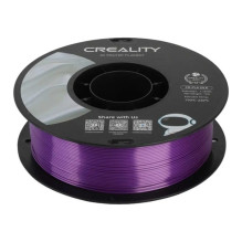 3D Spausdinimo Filamentas - Creality CR-Silk PLA 1,75 mm 190°C iki 230°C Tempimo Stipris 35 MPa Violetinė