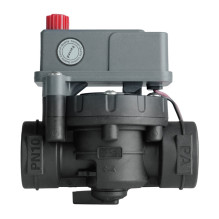 Laistymo Vožtuvas - RainPoint 1" DC Elektroninis Vožtuvas 9-24 V, IP68, 0.2-10 Bar, Juodas