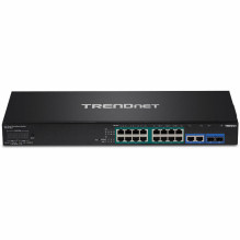 TRENDnet Switch 18-Port Gigabit PoE+ Smart Surveillance TRENDnet Switch 18-Port Gigabit PoE+ Smart Surveillance