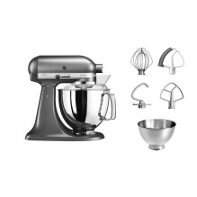 Virtuvinis Kombainas - Artisan Maisto Procesorius 300 W 4.8 L Sidabrinis Virtuvinis Kombainas - Artisan Maisto Procesorius 300 W 4.8 L Sidabrinis