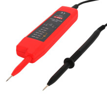 Įtampos testeris - UNI-T UT22B-EU, 6-400 V AC / DC, LED, IP54, Raudona Ir Pilka Įtampos testeris - UNI-T UT22B-EU, 6-400 V AC / DC, LED, IP54, Raudona Ir Pilka