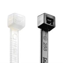 CABLE TIES 290X4.5 ELMATIC WHITE 100PCS