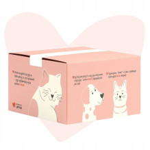 ANIMAL ISLAND Love Box Fillets in Broth Box + Toy - wet cat food - 48x85g