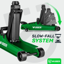 Low-profile car jack 80-375 mm 2.5 t W22002 WUBER Low-profile car jack 80-375 mm 2.5 t W22002 WUBER