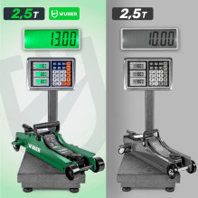 Low-profile car jack 80-375 mm 2.5 t W22002 WUBER Low-profile car jack 80-375 mm 2.5 t W22002 WUBER