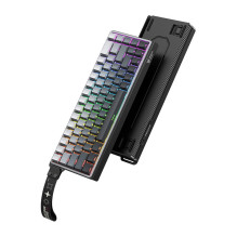 Klaviatūra - ONIKUMA G69 68 Klavišų PBT ARGB USB-C 0,1-3,5 mm 0,02 mm 8 000 Hz Juoda