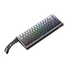 Klaviatūra - ONIKUMA G69 68 Klavišų PBT ARGB USB-C 0,1-3,5 mm 0,02 mm 8 000 Hz Juoda