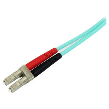 StarTech 10Gb Aqua LC / SC Duplex 50 / 125 Multimode LSZH Fiber Cable StarTech 10Gb Aqua LC / SC Duplex 50 / 125 Multimode LSZH Fiber Cable