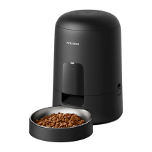 Pet Food Dispenser - Petlibro Air Smart Feeder, Schedule 1-6 Meals, Adjustable Portions, Black Pet Food Dispenser - Petlibro Air Smart Feeder, Schedule 1-6 Meals, Adjustable Portions, Black