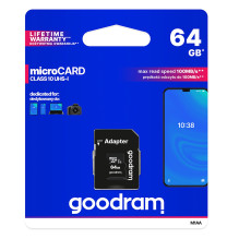 microSD 64GB with adapter ,...