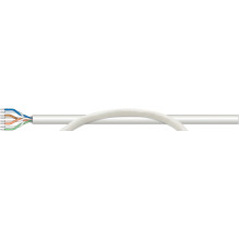 Intellinet Tinklo kabelis, masyvus Cat5e Kabelis, 24 AWG, vientisa viela, 305m, pilkas, varinis, U / UTP, dėžutė Intellinet Tinklo kabelis, masyvus Cat5e Kabelis, 24 AWG, vientisa viela, 305m, pilkas, varinis, U / UTP, dėžutė