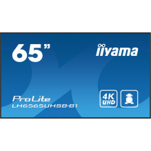 IIYAMA 164.0cm(65") LH6565UHSB-B1 16:9 2xHDMI+DP+2xUSB IPS mažmeninė prekyba (Speditionsversand)