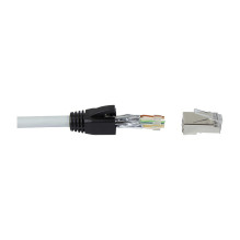 Logilink Modular RJ45 Plug Cat.6A STP, 50 Stück Logilink Modular RJ45 Plug Cat.6A STP, 50 Stück