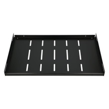 300mm Juoda lentyna 19inch sieninėms spintelėms