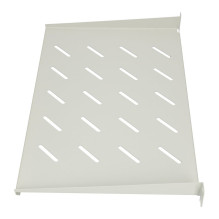 Lentyna 1U 300mm Pilka 19inch sieninėms spintelėms Lentyna pilka metalinė 1U Apvali 48,3 cm ( 19inch )